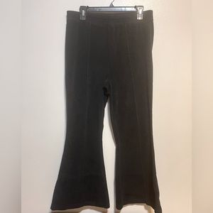 Aerie Groove-On black velour pants. Excellent condition